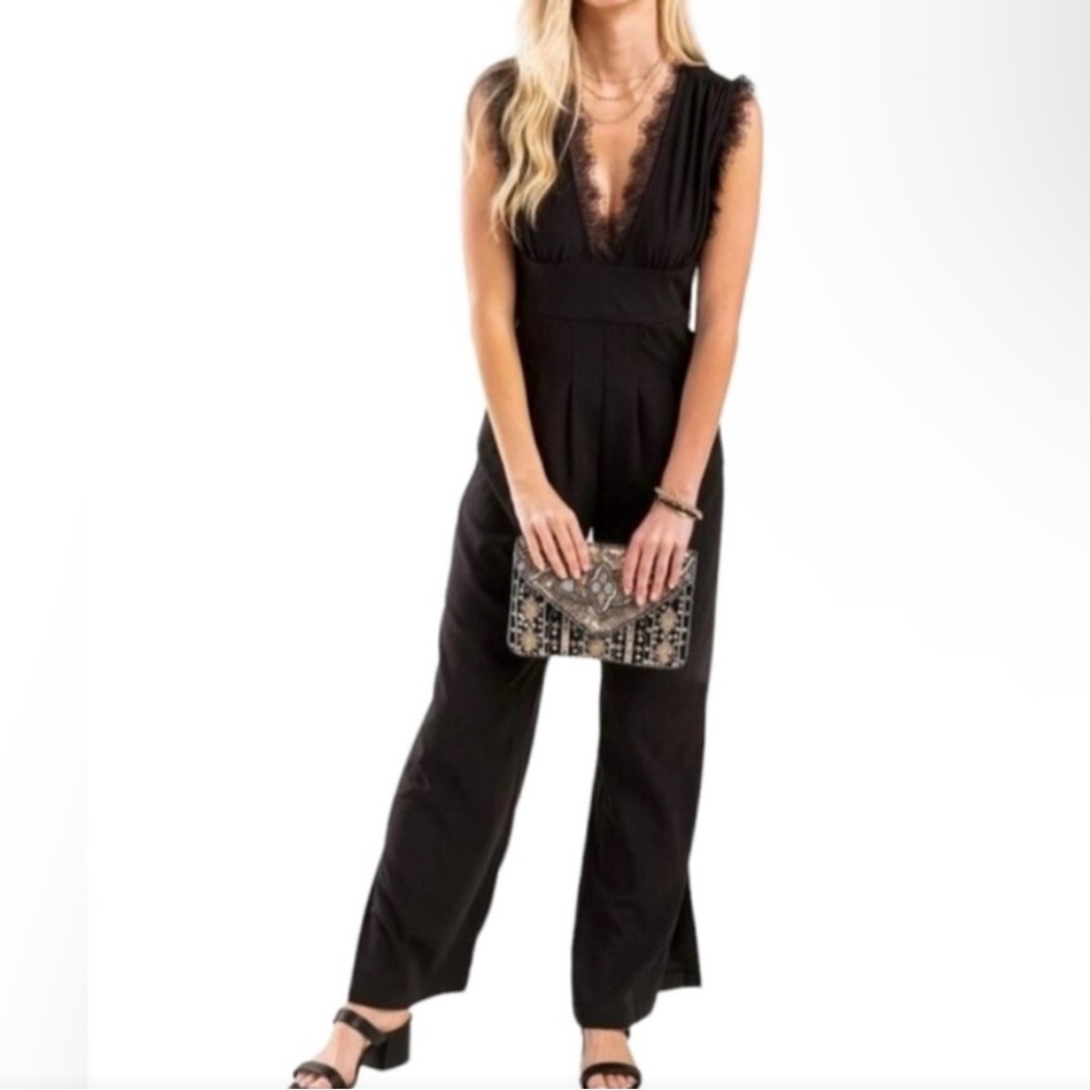 Mi Ami Black Jumpsuit Size XXS